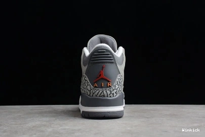 JORDAN “COOL GREY” 3 CT8532-012 AIR 0901